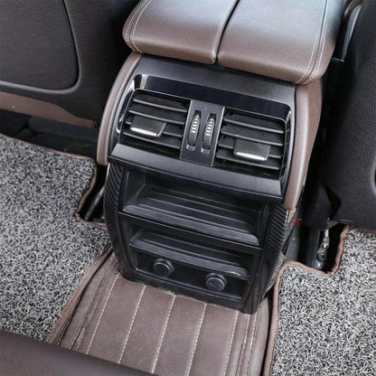 Mavlaro Fond-Luftauslass Seitenblenden Carbon-Optik 3M für BMW X5 F15 & X6 F16 2014-2018