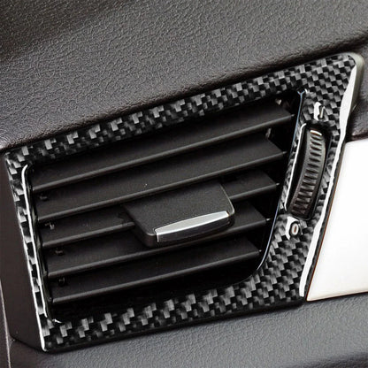 Mavlaro Echtcarbon Dashboard Seiten- & Mittel-Luftauslass Blenden für BMW X1 E84 2013-2015