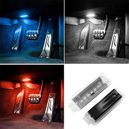 Mavlaro LED Fußraum Ambient Light 2 Stück für BMW F20/F22/F30/F32/F10/F01/X3/X4