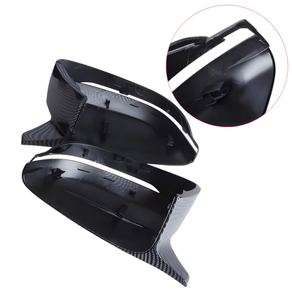 Mavlaro Spiegelkappen Ersatzpaar für BMW G20/G21 G22/G23/G26 G30/G31 G11/G12 G14/G15/G16 2016-2024