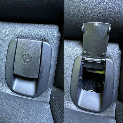 Mavlaro ISOFIX-Abdeckungen 2-teilig für BMW 1er/2er/3er/X1 E84 2005-2020