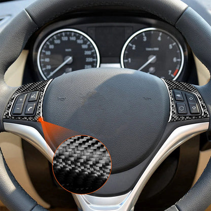Mavlaro Echtcarbon Dashboard Bedienfeld Blenden 2-teilig für BMW X1 E84 2013-2015