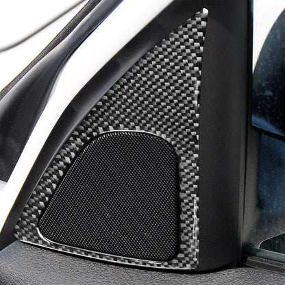 Mavlaro Echtcarbon Türlautsprecher Rahmen 2-teilig für BMW X1 E84 2013-2015