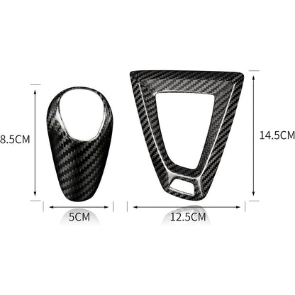 Mavlaro Echtcarbon Schaltknauf-Abdeckung 3M für BMW M3 F80 & M4 F82/F83 2014-2018