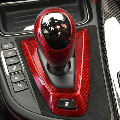 Mavlaro Echtcarbon Schaltknauf-Abdeckung 3M für BMW M3 F80 & M4 F82/F83 2014-2018
