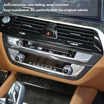 Mavlaro Echtcarbon Klima- & CD-Bedienteil Blende für BMW 5er G30/G31 2018-2022