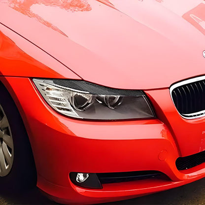 Mavlaro Scheinwerferblenden aus Echtcarbon für BMW 3er E90 LCI