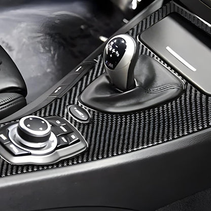 Mavlaro Schaltkulissenblende aus Echtcarbon für BMW E92 M3