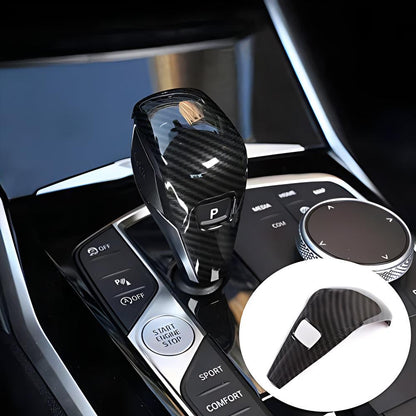 Mavlaro Carbon-Optik Schaltknauf-Abdeckung für BMW G20/G22/Z4 G29