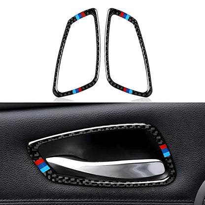 Mavlaro 5D Carbon-Optik Türgriffmulden-Blenden für BMW E90-E93