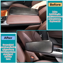 Mavlaro Carbon-Optik Mittelarmlehnen-Abdeckung für BMW X1 U11 (2023-2026)
