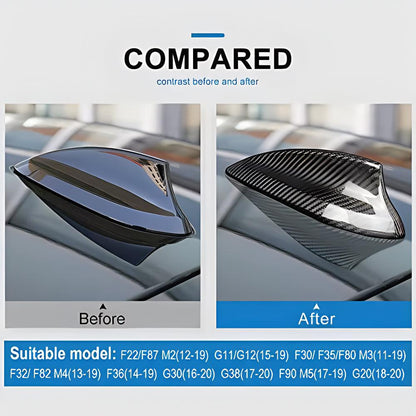 Mavlaro Shark-Fin Antennenabdeckung Echtcarbon für BMW F22/F30/F32/G20/G30
