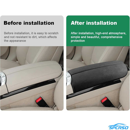 Mavlaro Alcantara-Optik Mittelarmlehnen-Abdeckung für BMW 7er F01/F02 2009-2015