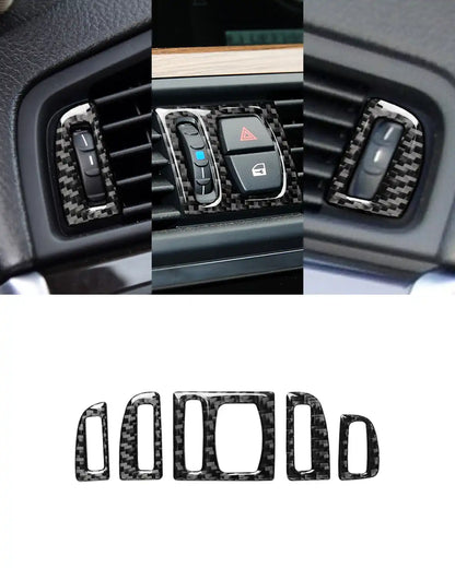Mavlaro Carbonfaser Innenraum-Upgrade Kit ohne Ausbau für BMW 5er F10/F11 2011-2017