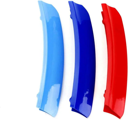 Mavlaro M-Farben Nieren-Zierstreifen für BMW X3 E83 2007-2010 7 Streben