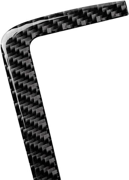 Mavlaro Echtcarbon Schaltknopf-Rahmen & CD-Blende für BMW 3er E46 1998-2004