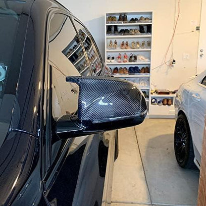 Mavlaro Echtcarbon Spiegelkappen Ersatz für BMW X3/X4/X5/X6/X7 G01/G02/G05/G06/G07 2018-2025