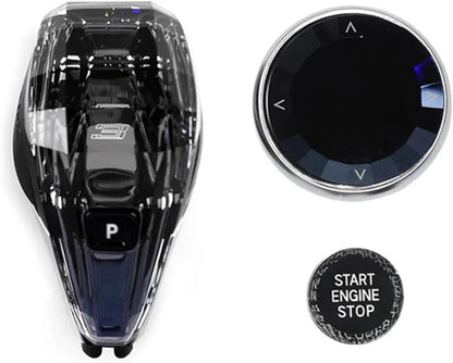 Mavlaro Crystal Gangwahlschalter Set 3-teilig für BMW 3er G20 2019-2022 MGU