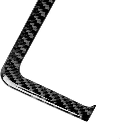 Mavlaro Echtcarbon Schaltknopf-Rahmen & CD-Blende für BMW 3er E46 1998-2004