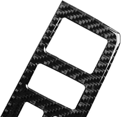 Mavlaro Echtcarbon Mittelkonsole Rahmen-Set 3-teilig für BMW 3er E46 1998-2006