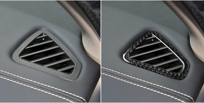 Mavlaro Echtcarbon Defroster-Lüftungsblenden 2-teilig für BMW X5 F15/F85 2014-2018