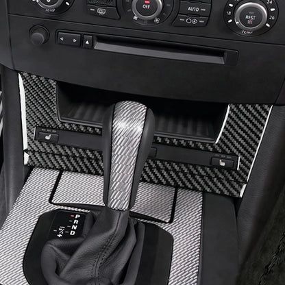 Mavlaro Echtcarbon Sitzheizung-Tastenblende B-Kit für BMW 5er E60 2004-2007