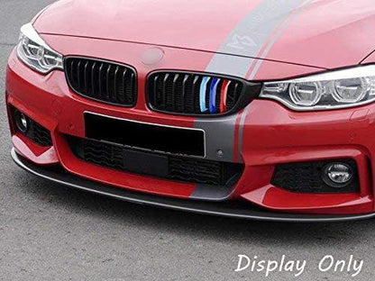 Mavlaro M-Farben Nieren-Zierstreifen für BMW 4er F32/F33/F36 2014-2018 9 Streben