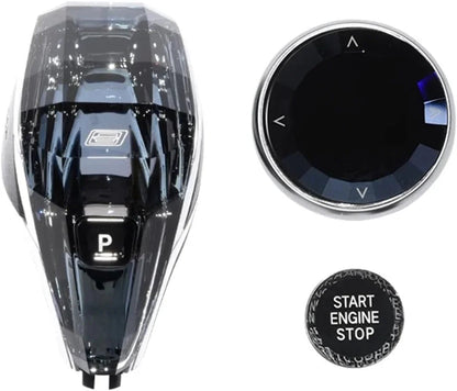 Mavlaro Crystal Gangwahlschalter Set 3-teilig für BMW 8er G14/G15/G16 2019-2023 MGU