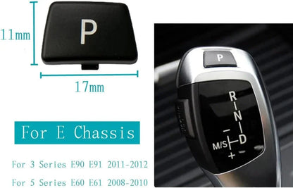 Mavlaro Parktaste-Abdeckung Ersatz für BMW 3er E90/E91 2011-2012 & 5er E60/E61 2008-2010