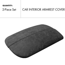 Mavlaro Alcantara-Optik Mittelarmlehnen-Abdeckung für BMW X5 F15 2014-2018 & X6 F16 2015-2018