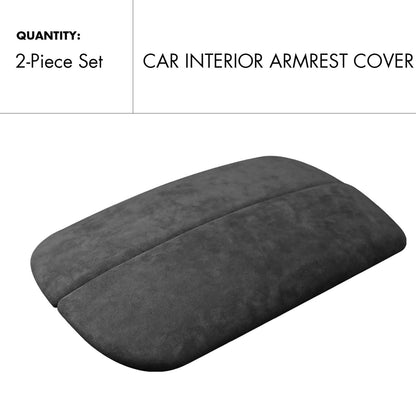 Mavlaro Alcantara-Optik Mittelarmlehnen-Abdeckung für BMW X5 F15 2014-2018 & X6 F16 2015-2018