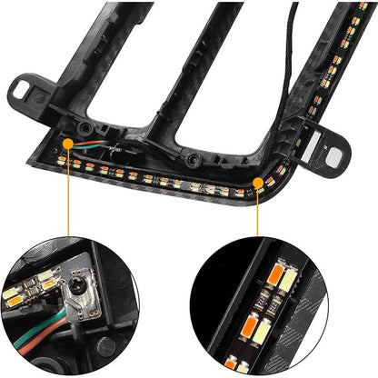 Mavlaro LED Mittelkonsole Ambient Light Panel für BMW 3er F30/F31 & 4er F32/F33