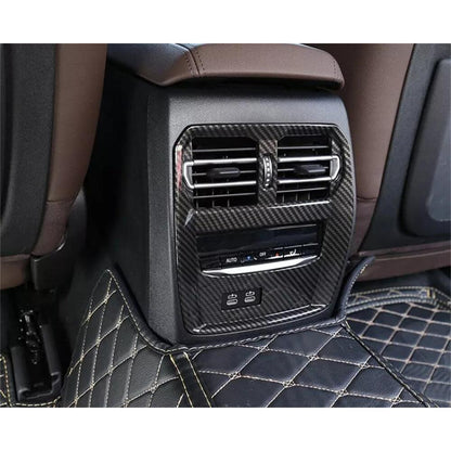 Mavlaro Fond-Luftauslass Rahmenblenden Carbon-Optik 3M für BMW 3er G20/G21 2019-2023