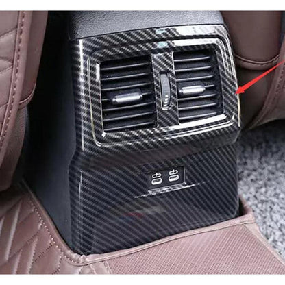 Mavlaro Fond-Luftauslass Abdeckung Carbon-Optik 3M für BMW X1 F48 & X2 F39 2016-2022