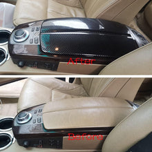 Mavlaro Mittelarmlehnen-Abdeckung in Carbon-Optik für BMW 7er E65/E66