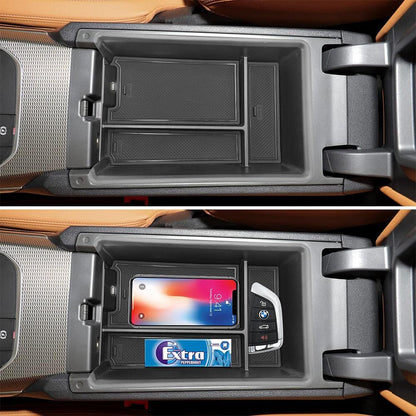 Mavlaro Mittelkonsole Organizer für BMW 3er G20/G21 2019-2024 & 4er G22/G23/i4 G26 2021-2024