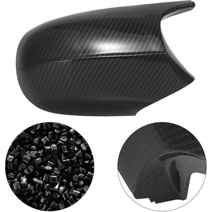 Mavlaro Spiegelkappen Carbon-Optik für BMW 3er E90/E91/E92/E93 LCI 2009-2013