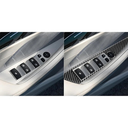 Mavlaro Echtcarbon Fensterheberschalter-Blende für BMW 8er G14/G15/G16 2019-2022