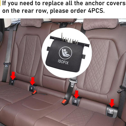 Mavlaro ISOFIX-Abdeckung 52207474100 für BMW X3 G01/F97 & X4 G02/F98 2017-2022