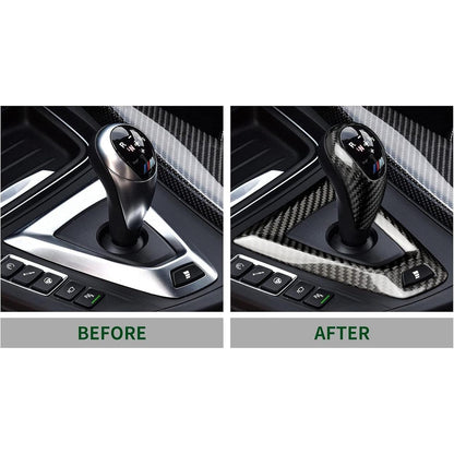 Mavlaro Echtcarbon Schaltknauf-Abdeckung 3M für BMW M3 F80 & M4 F82/F83 2014-2018
