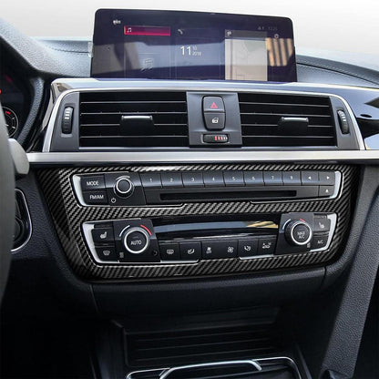 Mavlaro CD-Panelblende in Carbon-Optik für BMW F30/F31/F34 & F32/F33/F36
