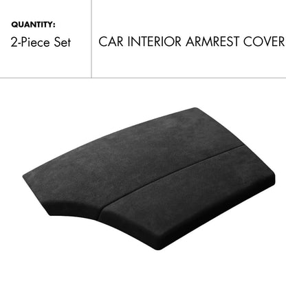 Mavlaro Alcantara-Optik Mittelarmlehnen-Abdeckung für BMW 5er E60/E61 2004-2010