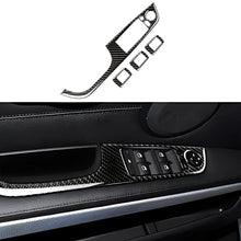 Mavlaro Echtcarbon Fensterheberschalter-Blenden 4-teilig für BMW 3er E90