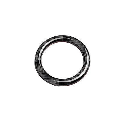 Mavlaro Start-Stopp-Knopfblende aus Echtcarbon für BMW 3er E90/E92/E93