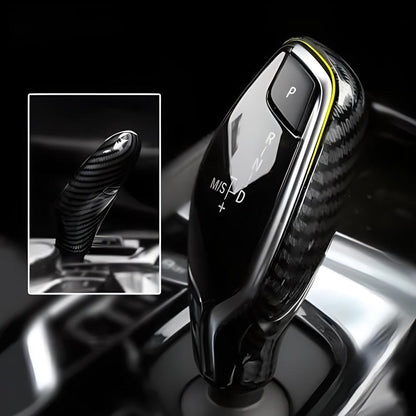 Mavlaro Schaltknauf-Abdeckung in Carbon-Optik für BMW G30/G31/G32/G11/G12/G01/G02