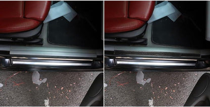 Mavlaro Echtcarbon Einstiegsleisten-Schutz 4-teilig für BMW 3er E46 1998-2006