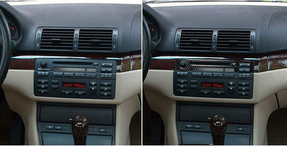 Mavlaro Echtcarbon obere Mittelkonsole-Blende für BMW 3er E46 1998-2006