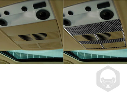 Mavlaro Echtcarbon Fond-Dachlautsprecher-Blende für BMW 5er E60 2004-2010