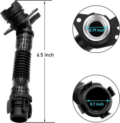 Mavlaro Kurbelgehäuseentlüftung Schlauch 11127584128 für BMW N55 E90 F10 F25 F15