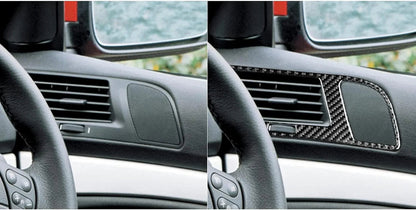 Mavlaro Echtcarbon Türlautsprecher-Rahmen Kit für BMW 5er E39 & M5 1998-2003